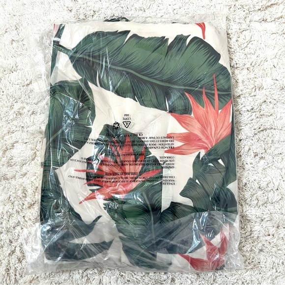 Show Me Your MuMu NWT Hacienda Maxi Dress in Paradise Found Chiffon, Tropical - Picture 3 of 5